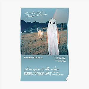 Phoebe Bridgers Posters - Phoebe Bridgers - Stranger In The Alps Tracklist Poster RB2109