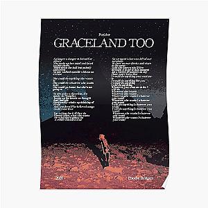 Phoebe Bridgers Posters - Graceland Too By Phoebe Bridgers Punisher Alternative Album Poster Poster RB2109