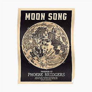 Phoebe Bridgers Posters - Phoebe Bridgers Moon Song  Poster RB2109