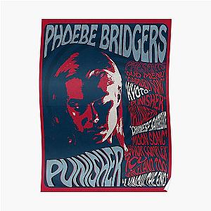 Phoebe Bridgers Posters - Phoebe Bridgers Psychedelic Punisher  Poster RB2109