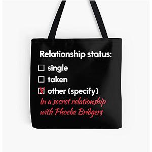 Phoebe Bridgers Bags - Phoebe Bridgers - Relationship 2  Tote Bag RB2109