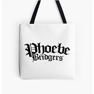 Phoebe Bridgers Bags - Phoebe Bridgers Merch Phoebe Bridgers Black Logo  Tote Bag RB2109