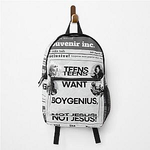 Phoebe Bridgers Backpacks - Teens Want Boygenius Not Jesus! Poster Backpack RB2109