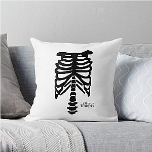 Phoebe Bridgers Pillows - Phoebe Bridgers Merch Skeleton Throw Pillow RB2109