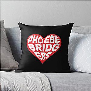 Phoebe Bridgers Pillows - I Love Phoebe Bridgers Throw Pillow RB2109