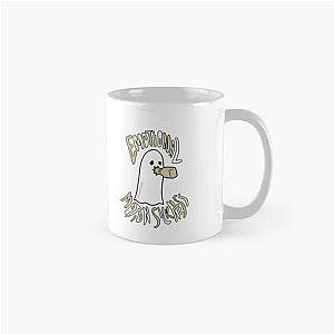 Phoebe Bridgers Mugs - Phoebe Bridgers Motion Sickness Ghost, Emotional Motion Sickness Classic Mug RB2109