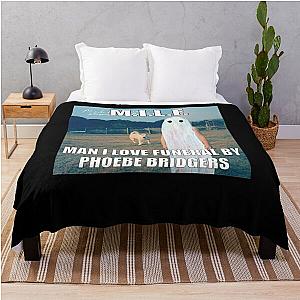 Phoebe Bridgers Blanket - Man I Love Funeral By Phoebe Bridgers Throw Blanket RB2109