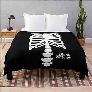 Phoebe Bridgers Blanket - Phoebe Bridgers Merch Skeleton Throw Blanket RB2109