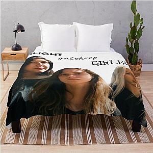 Phoebe Bridgers Blanket - Boygenius Gaslight Gatekeep Girlboss Throw Blanket RB2109