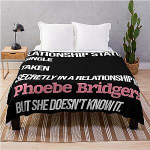 Phoebe Bridgers Blanket - Phoebe Bridgers - Relationship Throw Blanket RB2109