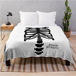 Phoebe Bridgers Blanket - Phoebe Bridgers Merch Skeleton Throw Blanket RB2109