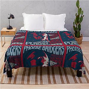 Phoebe Bridgers Blanket - Phoebe Bridgers Psychedelic Punisher  Throw Blanket RB2109