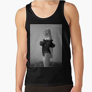 Phoebe Bridgers Tank Tops - Black And White Phoebe Bridgers Shows Off Figure For Porter Magazine Cover 2 Tank Top RB2109