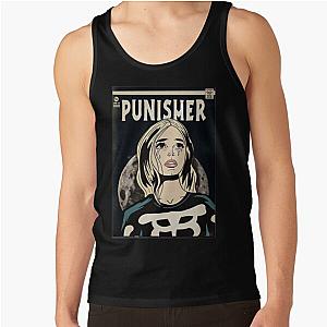 Phoebe Bridgers Tank Tops - Phoebe Bridgers 2020 Comic Tour Punisher Cry Tank Top RB2109