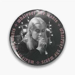 Phoebe Bridgers Pins - Whatever She Wants / Phoebe Bridgers, Graceland Too Lyrics Pin RB2109