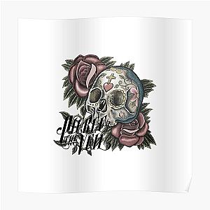 black pierce the veil skull logo Poster RB1306