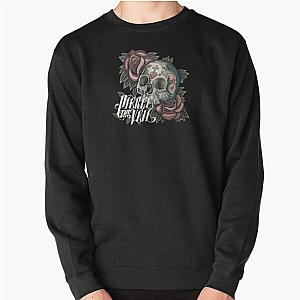 white pierce the veil skull logo Pullover Sweatshirt RB1306