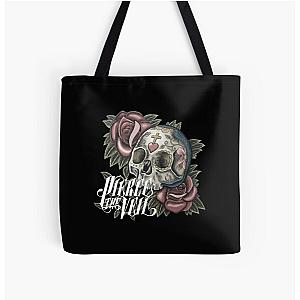 white pierce the veil skull logo All Over Print Tote Bag RB1306