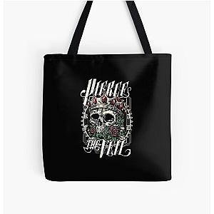 pierce the veil king skull art logo All Over Print Tote Bag RB1306