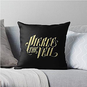 gold pierce the veil logo Throw Pillow RB1306