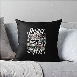 pierce the veil king skull art logo Throw Pillow RB1306