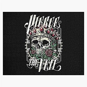 pierce the veil king skull art logo Jigsaw Puzzle RB1306