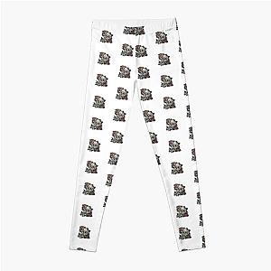 black pierce the veil skull logo Leggings RB1306