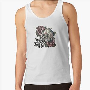 black pierce the veil skull logo Tank Top RB1306