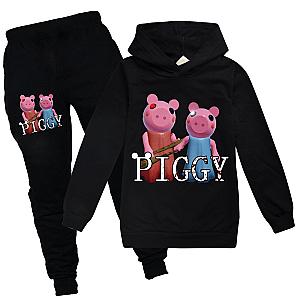 Piggy Robloxing Hooded Sweatshirt Casual Tops Hoodies Pants