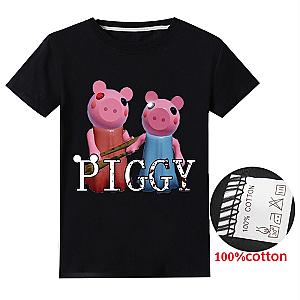 Piggy Robloxing Cartoon 3D Printed T-shirt