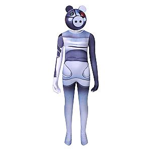 Piggy Roblox Cosplay Bodysuit Halloween Costumes for Kid