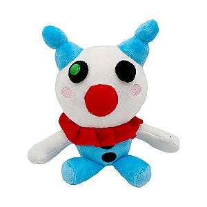 20cm White Clowny Piggy Robloxed Toy Plush