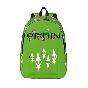 Cute Pikmin Family Dead Pikmin Game Logo Green Backpack