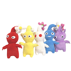 15cm 5pcs Flowers Pikmin Game Stuffed Toy Plush