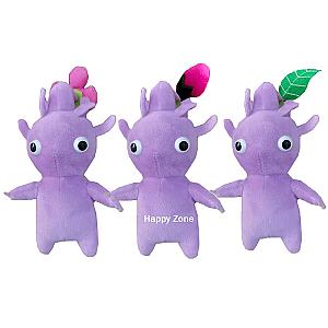 15cm 3pcs Purple Pikmin Game Stuffed Toy Plush