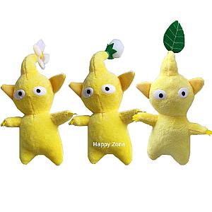 15cm 3pcs Yellow Pikmin Game Stuffed Toy Plush