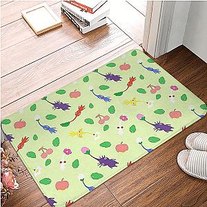 Cute Pikmin Pattern Game Doormat