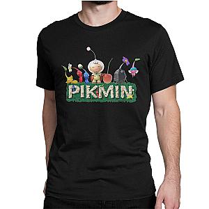 Pikmin Logo And Characters Game T-shirts