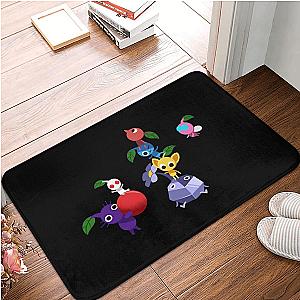 Pikmin Collage Of Characters Doormat Rug Carpet