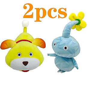 30cm 2pcs Ice Pikmin and Oatchi Dog Stuffed Toy Plush