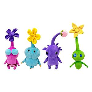 30cm Set 4pcs Pikmin Stuffed Toy Plush