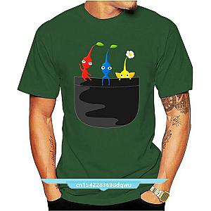 Pikmin Pocket Red Blue Yellow Pikmin T-shirt