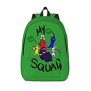 My Squad Pikmin Green Backpack for Boy