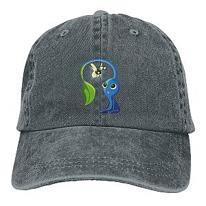 Blue Pikmin Sitting Cute Game Characters Baseball Cap