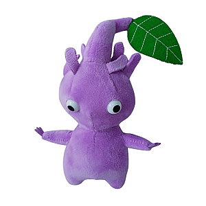 15cm Purple Leaf Pikmin Stuffed Toy Plush
