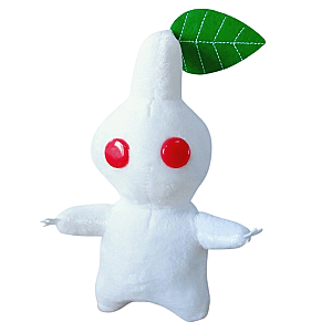 15cm White Leaf Pikmin Stuffed Toy Plush