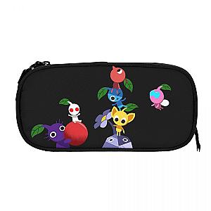 Pikmin Characters Game Student Zipper Pen Bag