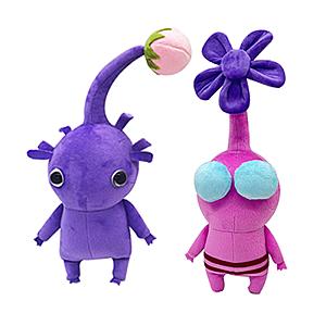 30cm Purple Pikmin Set 2pcs Stuffed Toy Plush