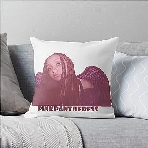 Pinkpantheress design Throw Pillow