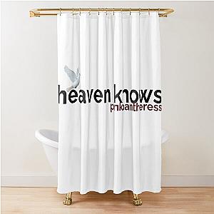 heaven knows - pinkpantheress Shower Curtain